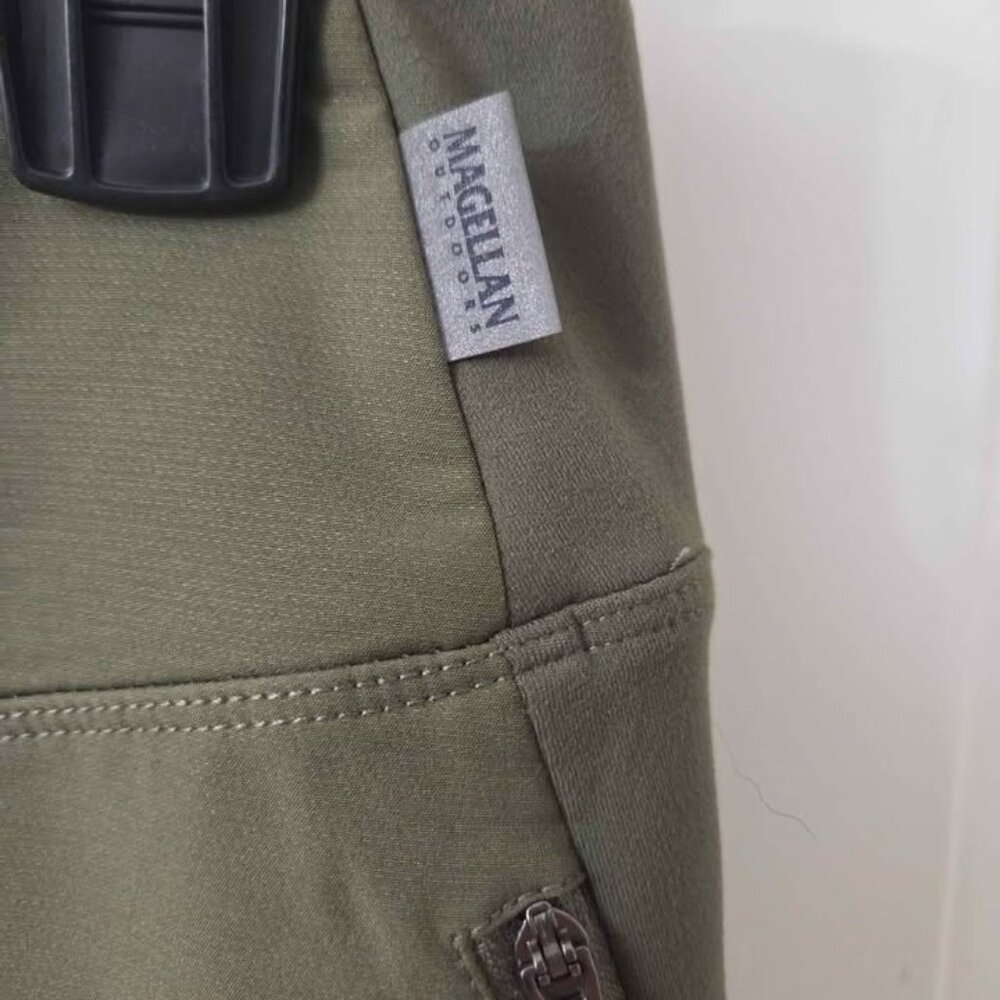 Green Magellan Fitted Sport Pants